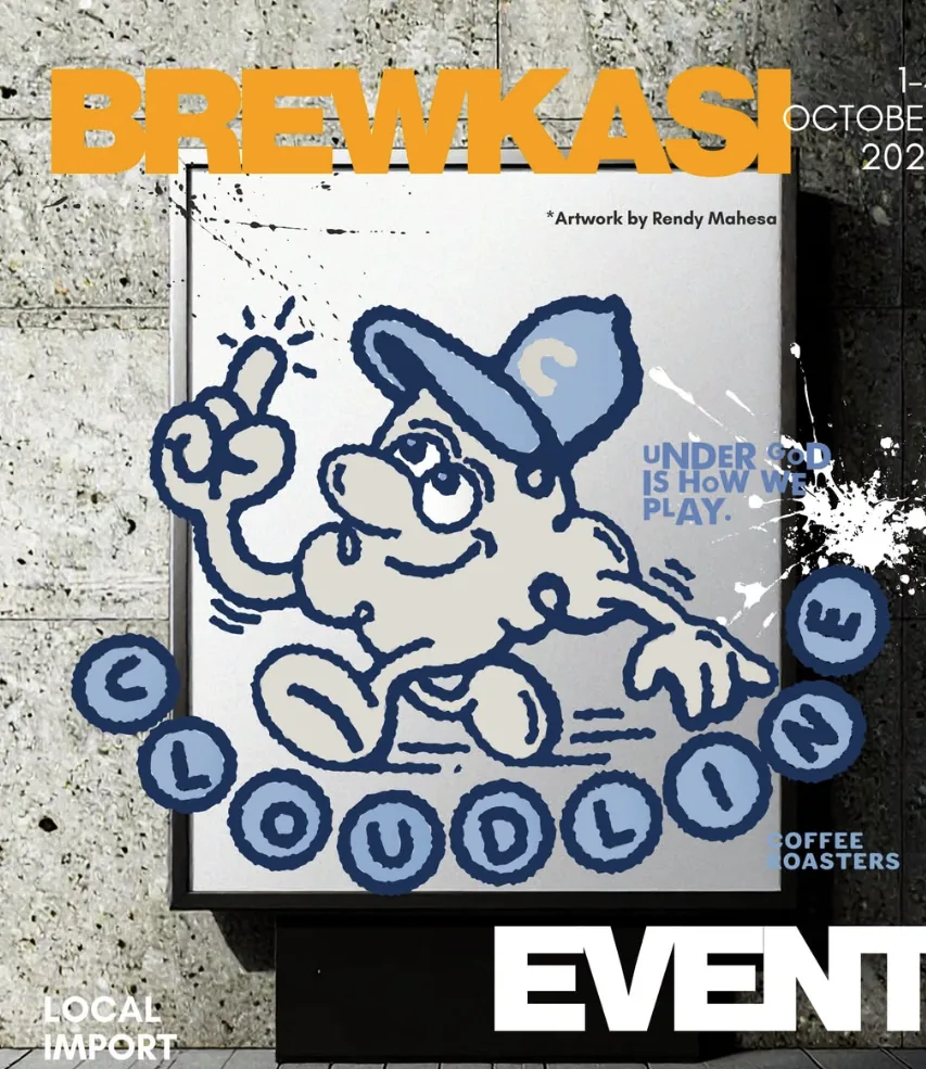 Poster: Cloudline at the Brewkasi event, Grand Galaxy Park Mall